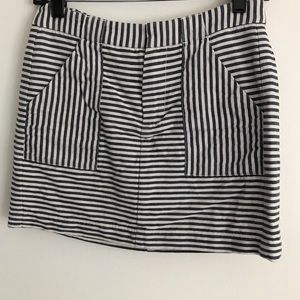 Madewell Striped Skirt size 4